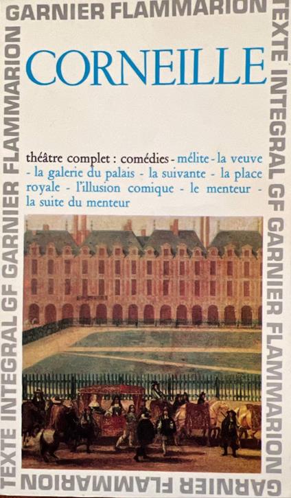 Theatre complet I - Pierre Corneille - copertina