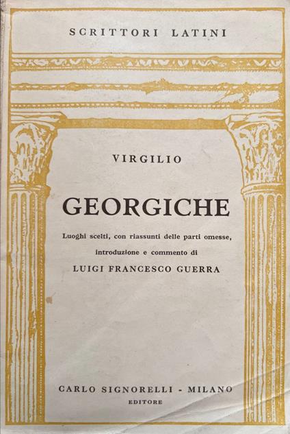 Georgiche - Publio Virgilio Marone - copertina