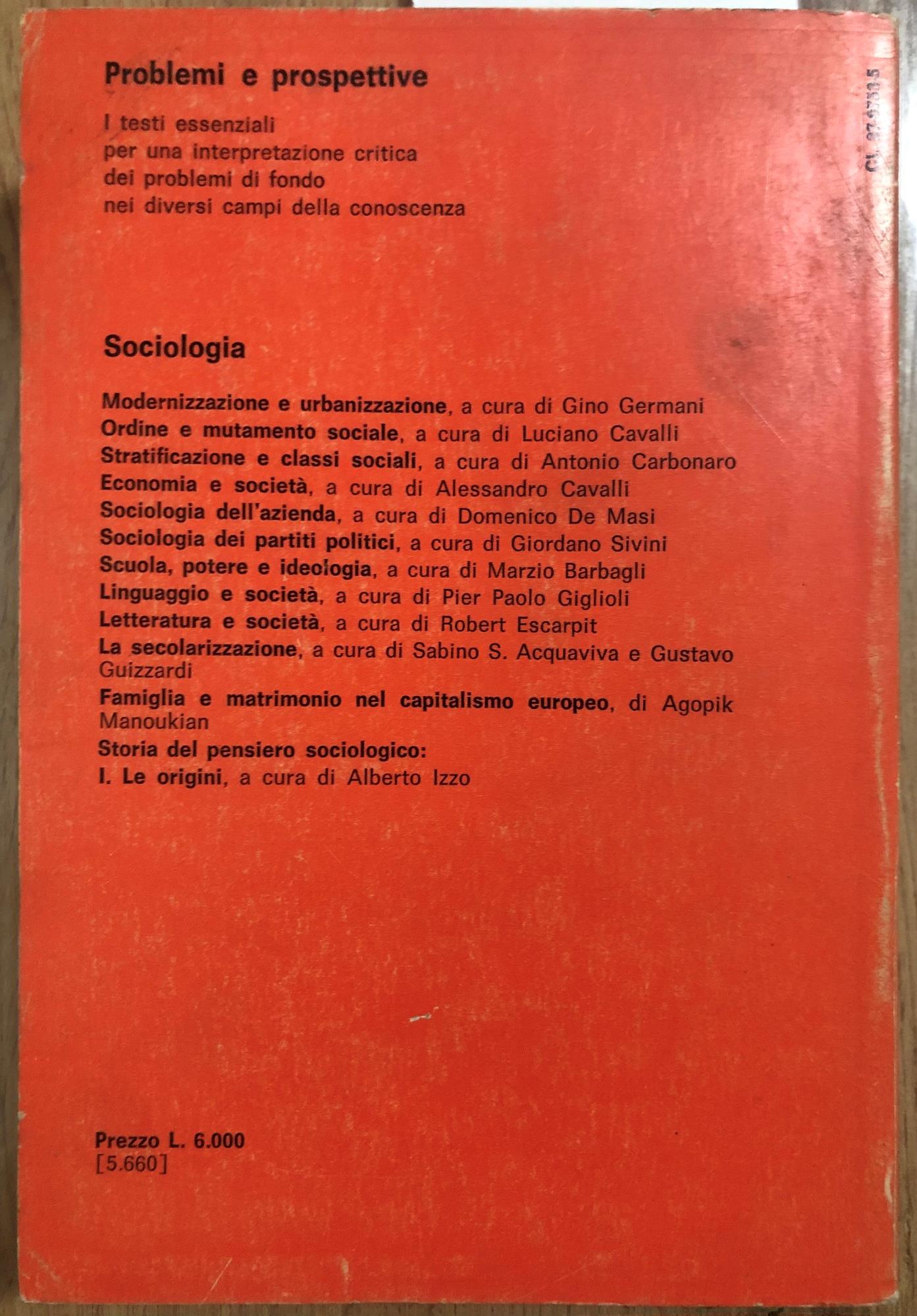 Famiglia e matrimonio nel capitalismo europeo