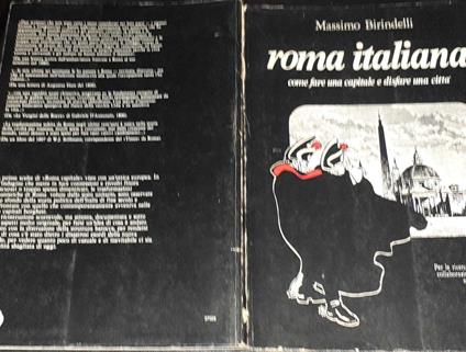 Roma italiana come fare una capitale e disfare una città - Massimo Birindelli - copertina