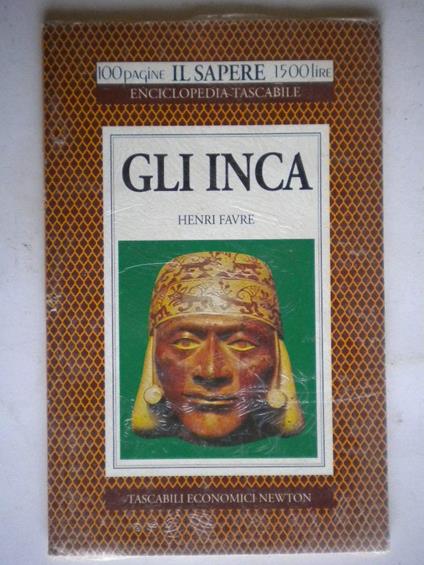 Gli Inca - Henri Favre - copertina