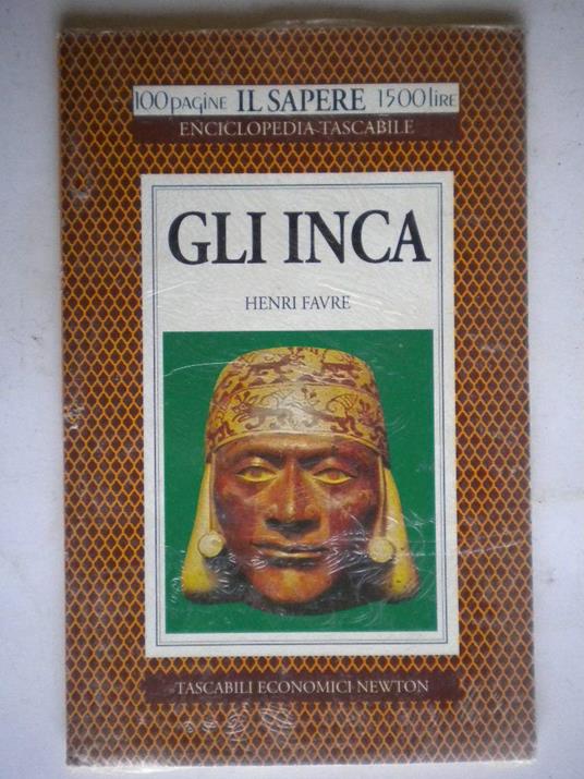 Gli Inca - Henri Favre - copertina