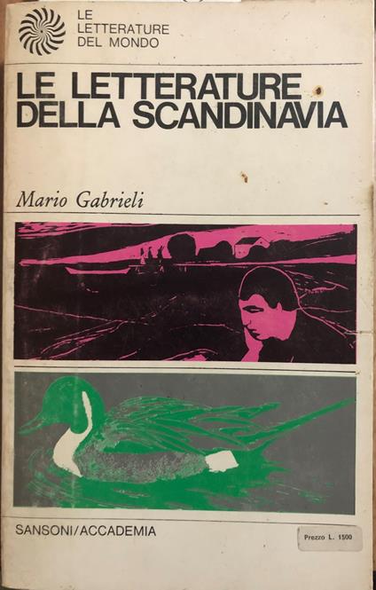 Le letterature della Scandinavia - Mario Gabrieli - copertina