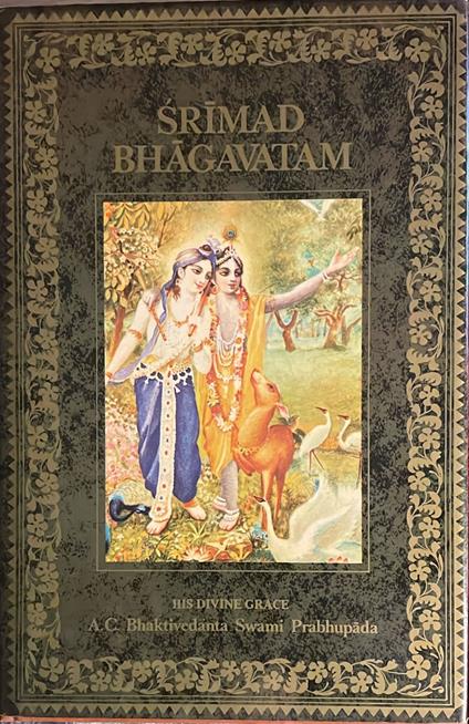 Srimad Bhagavatam - A. C. Bhaktivedanta Swami Prabhupada - copertina