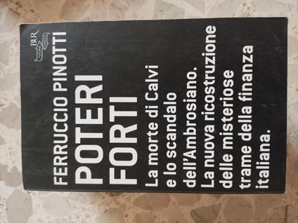 Poteri forti - Ferruccio Pinotti - copertina