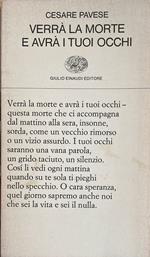 Verrà la morte e avrà i tuoi occhi