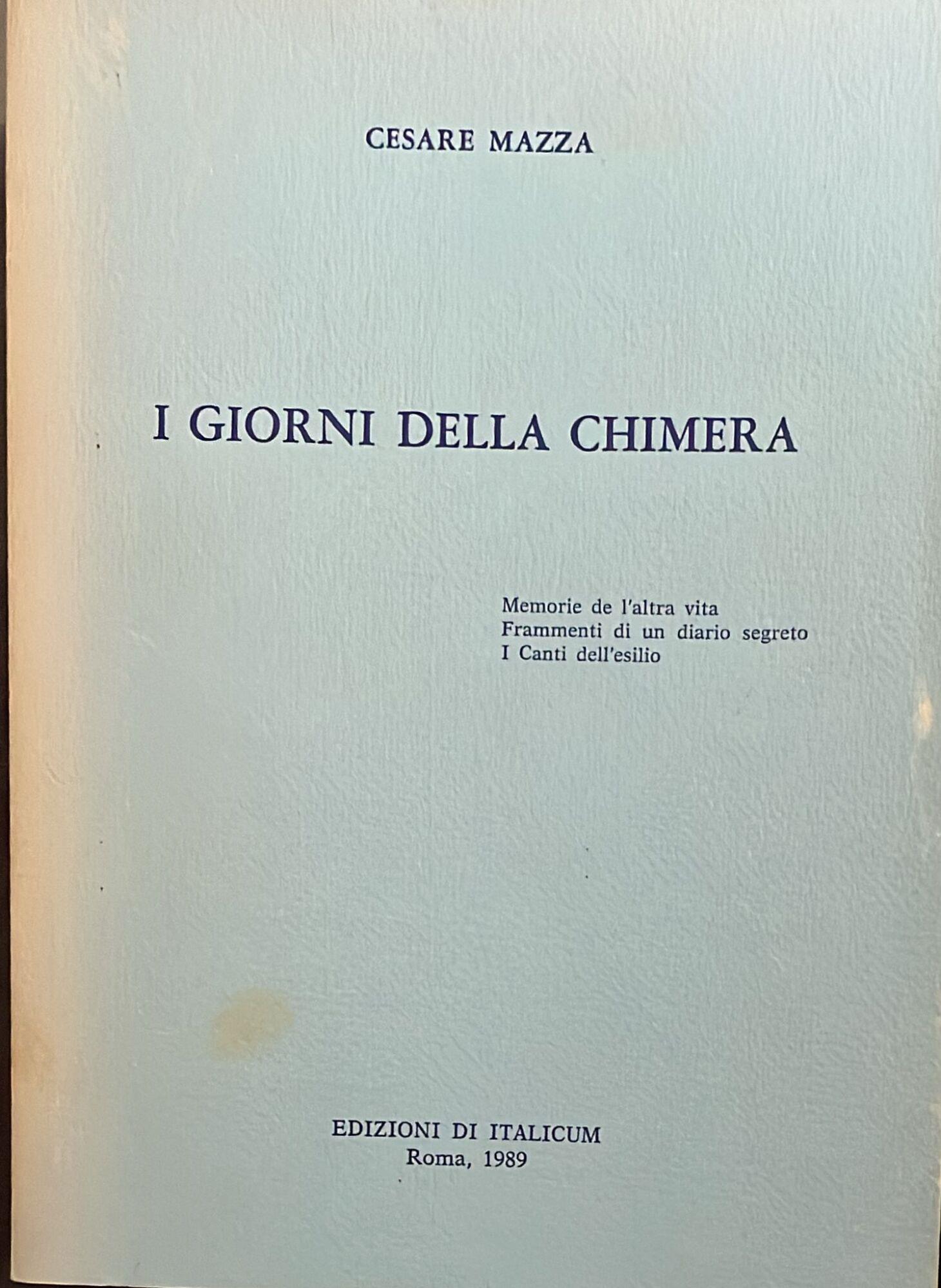 I giorni della chimera
