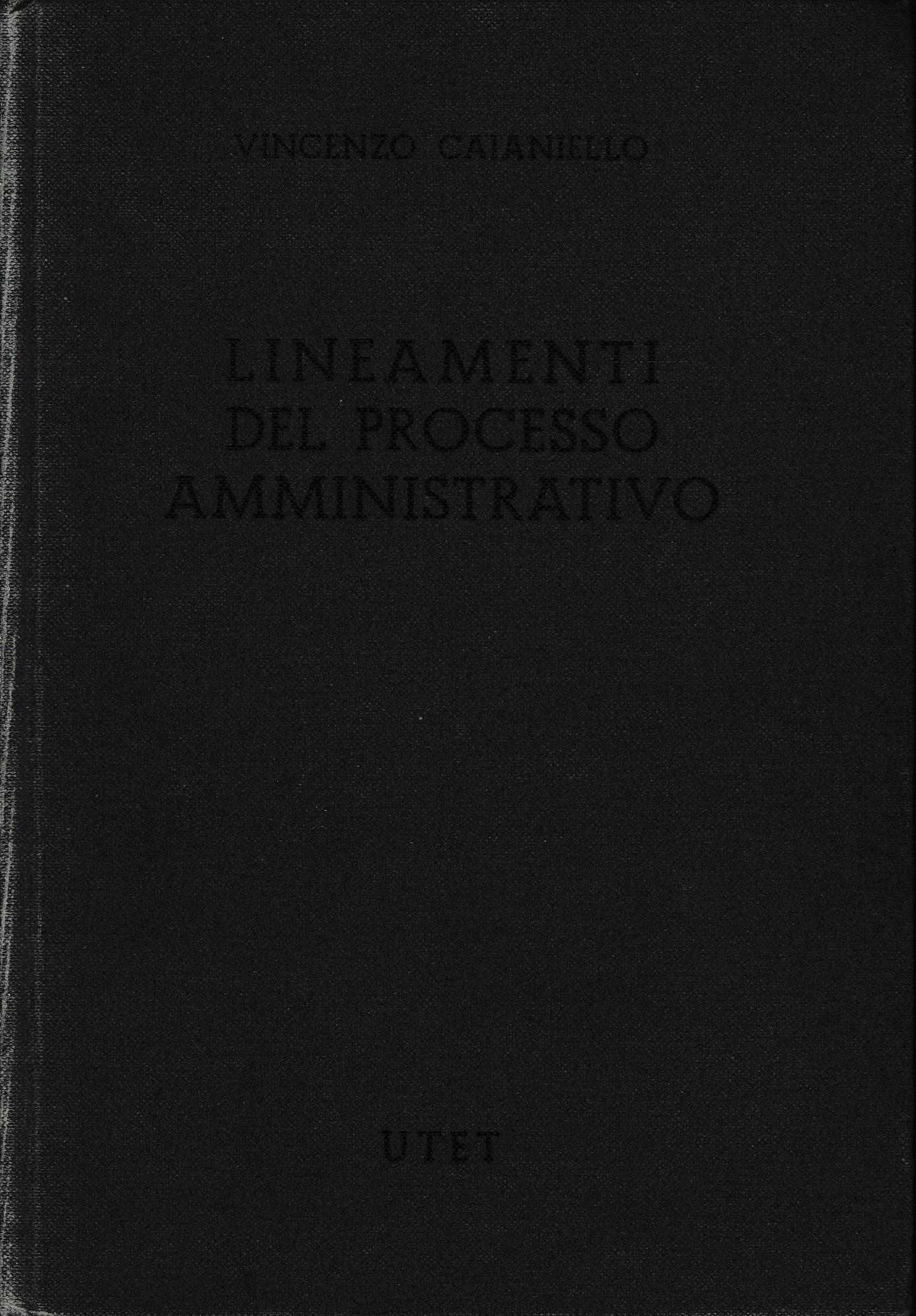 Lineamenti del processo amministrativo