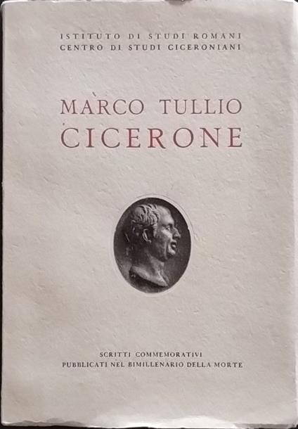 Marco Tullio Cicerone - copertina