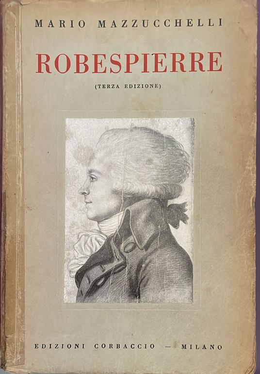 Robespierre - Mario Mazzucchelli - copertina