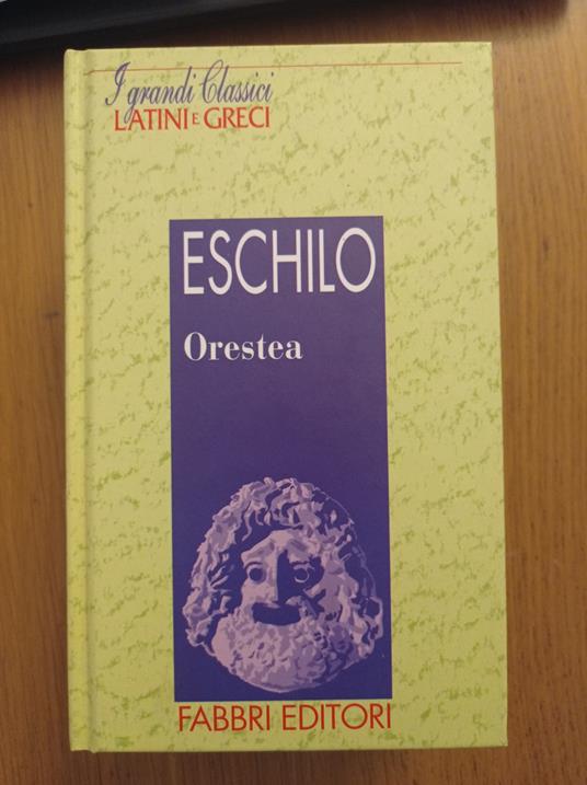 Orestea - Eschilo - copertina
