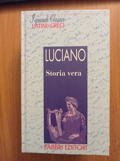 Storia vera - Luciano di Samosata - copertina