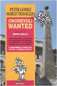 Onorevoli wanted - Marco Travaglio - copertina