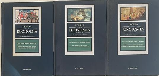 Storia della economia mondiale Volumi 2-3-4 - Valerio Castronovo - copertina