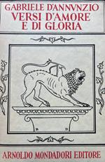 Versi d'amore e di gloria. Volume I