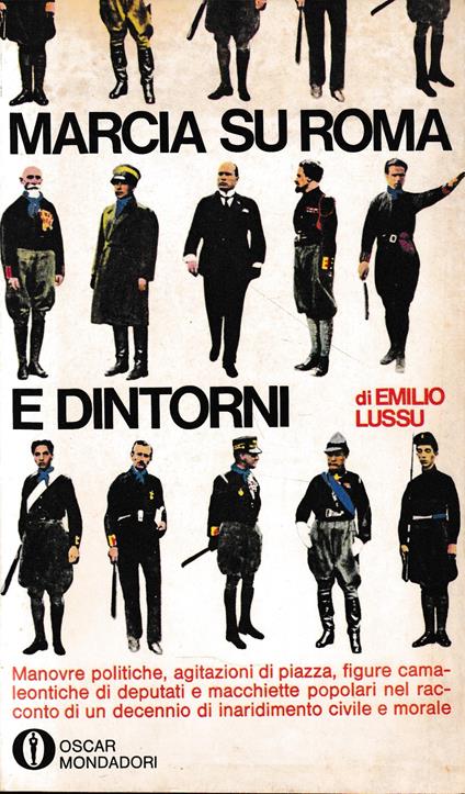 Marcia su Roma e dintorni - Emilio Lussu - copertina