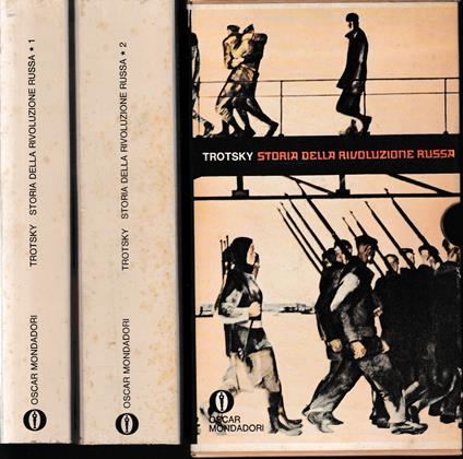 Storia della Rivoluzione Russa, due volumi - Lev Trotsky - copertina