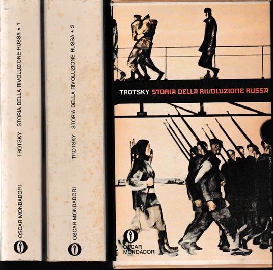 Storia della Rivoluzione Russa, due volumi - Lev Trotsky - copertina