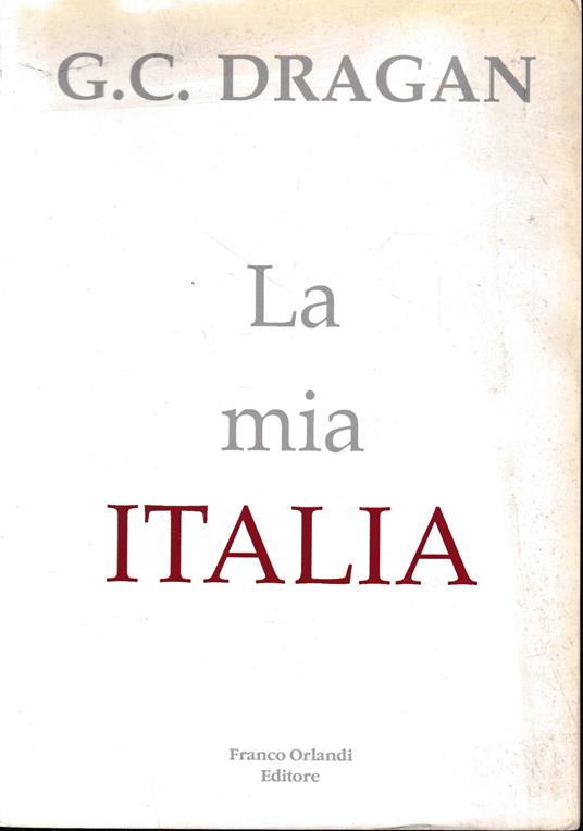 La mia Italia - copertina