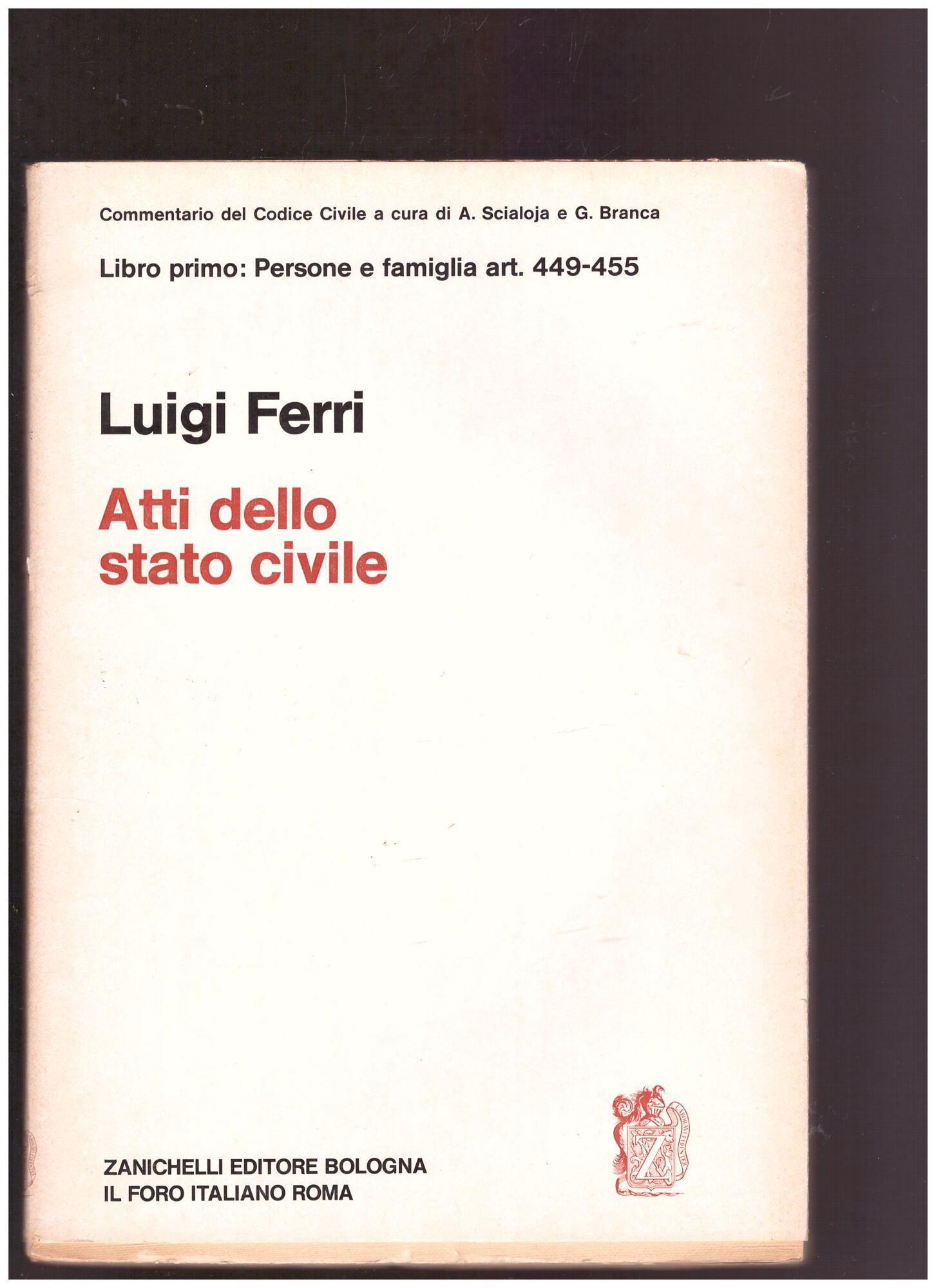 Atti dello Stato Civile
