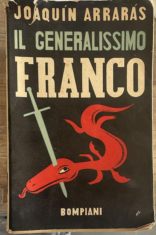 Il generalissimo Franco - Joaquin Arraras - copertina
