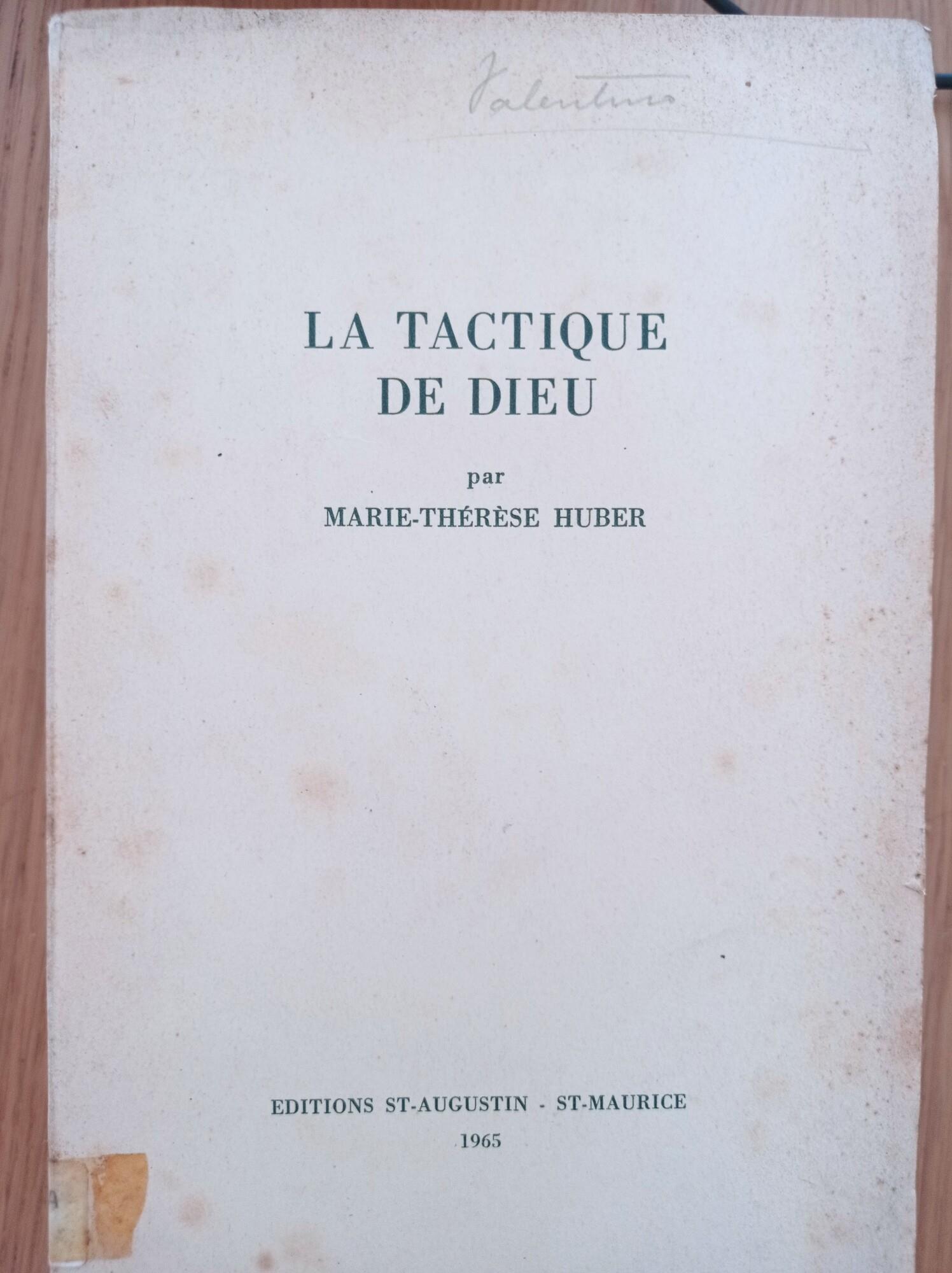La tactique de Dieu