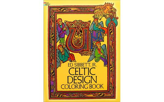 Celtic Design Coloring Book - copertina
