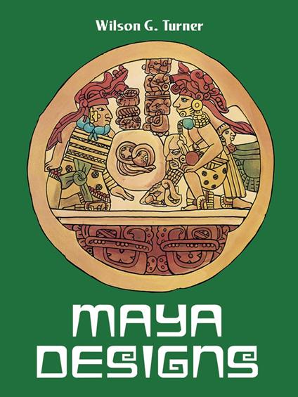 Maya Designs Coloring Book - copertina