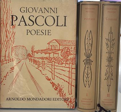 Poesie. 2 volumi - Giovanni Pascoli - copertina