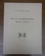 Per la valorizzazione della scuola. PLI