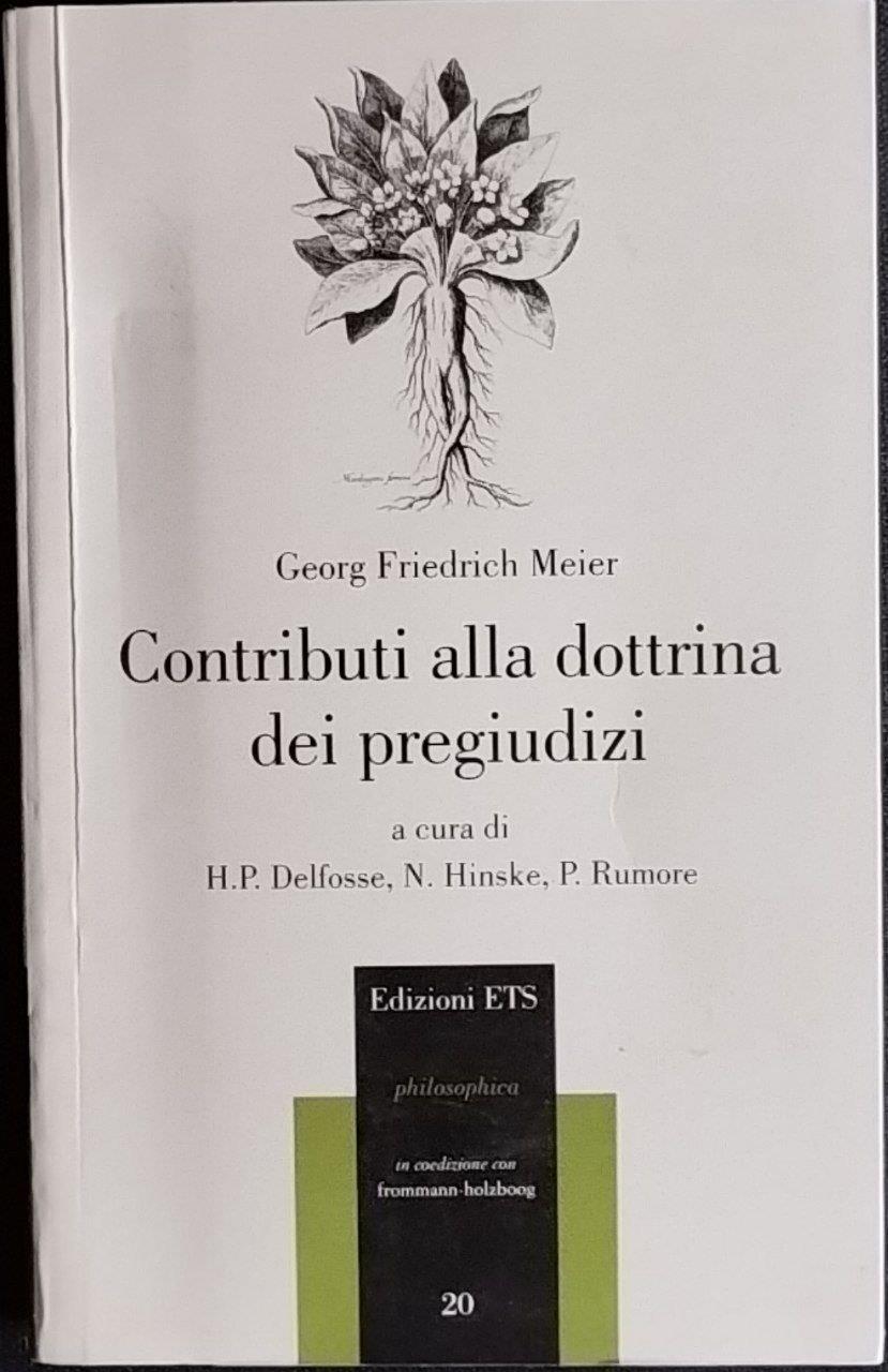 Contributi alla dottrina dei pregiudizi del genere umano