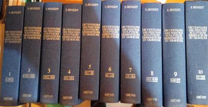 Dictionnaire des peintres, sculpteurs dessinateurs et graveurs (10 volumi) - copertina
