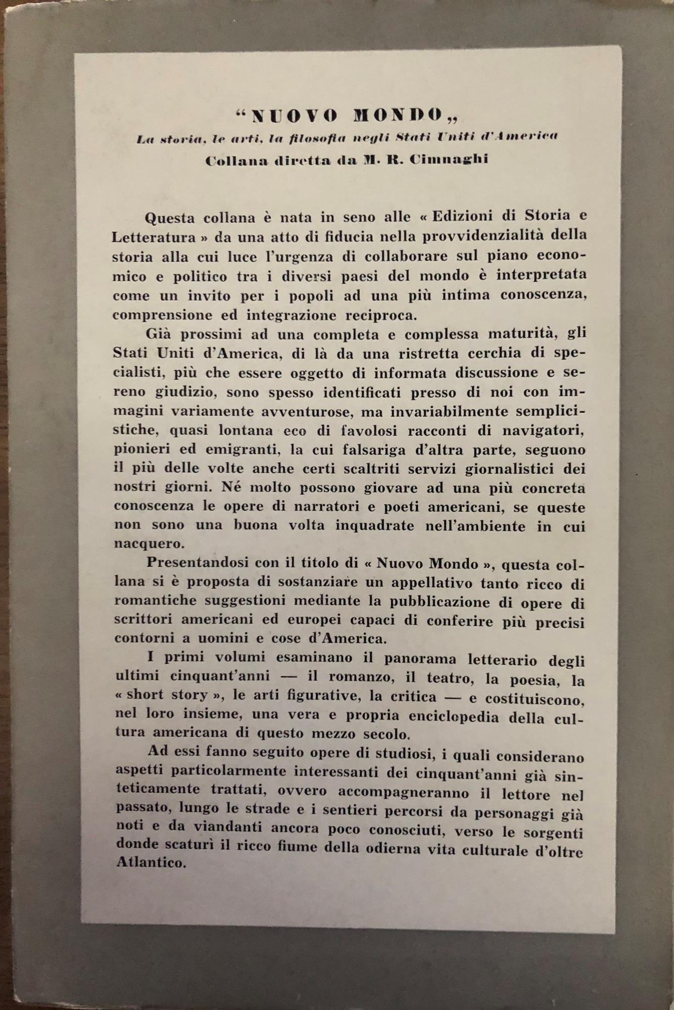 Antologia della critica americana del 900 vol.II