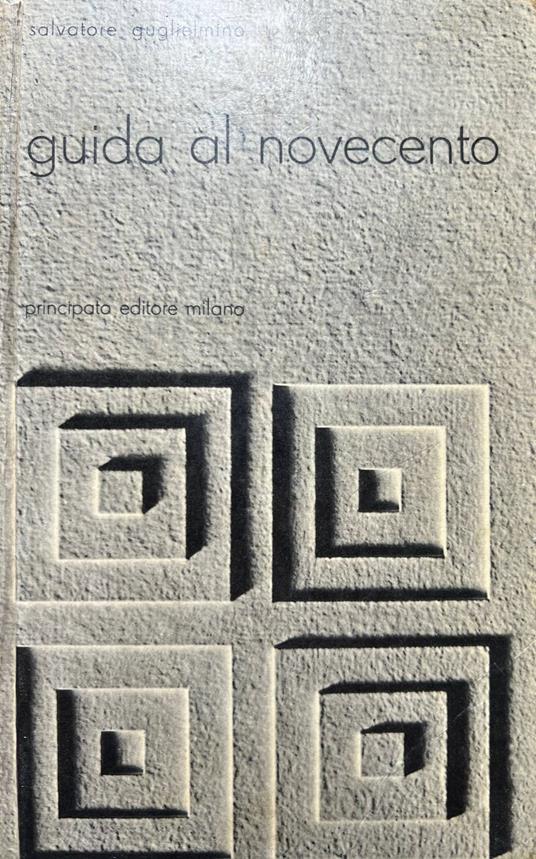 Guida al Novecento - Salvatore Guglielmino - copertina