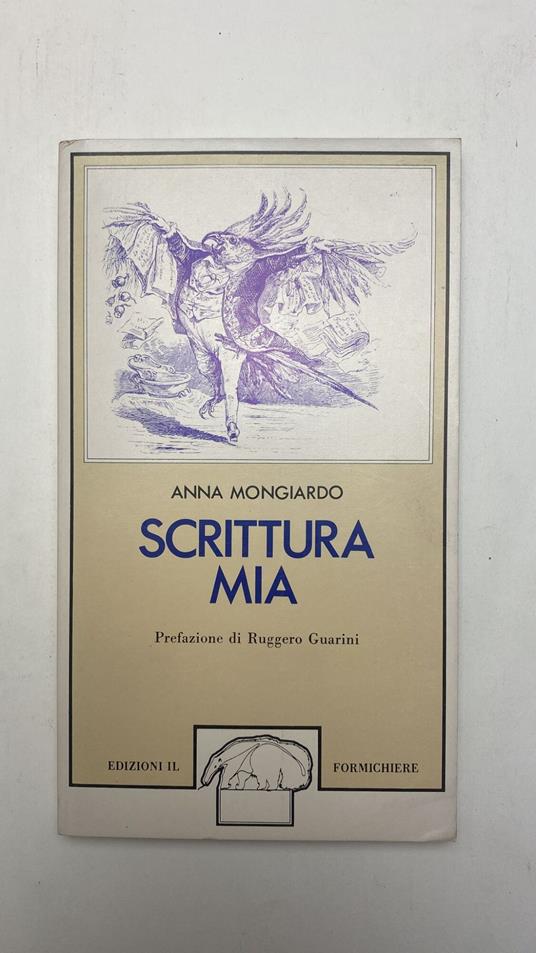 Scrittura mia - Anna Mongiardo - copertina