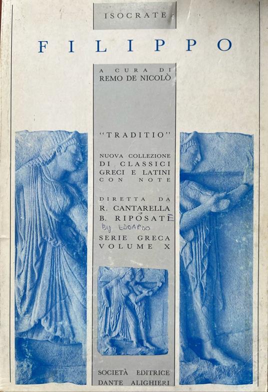 Filippo - Isocrate - copertina