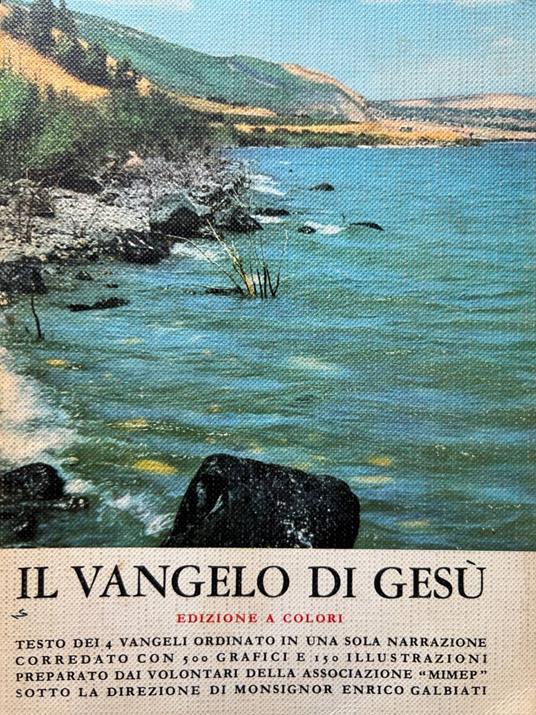Il Vangelo di Gesù. Edizione a colori - copertina