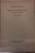 Quel caro magon di Lucia