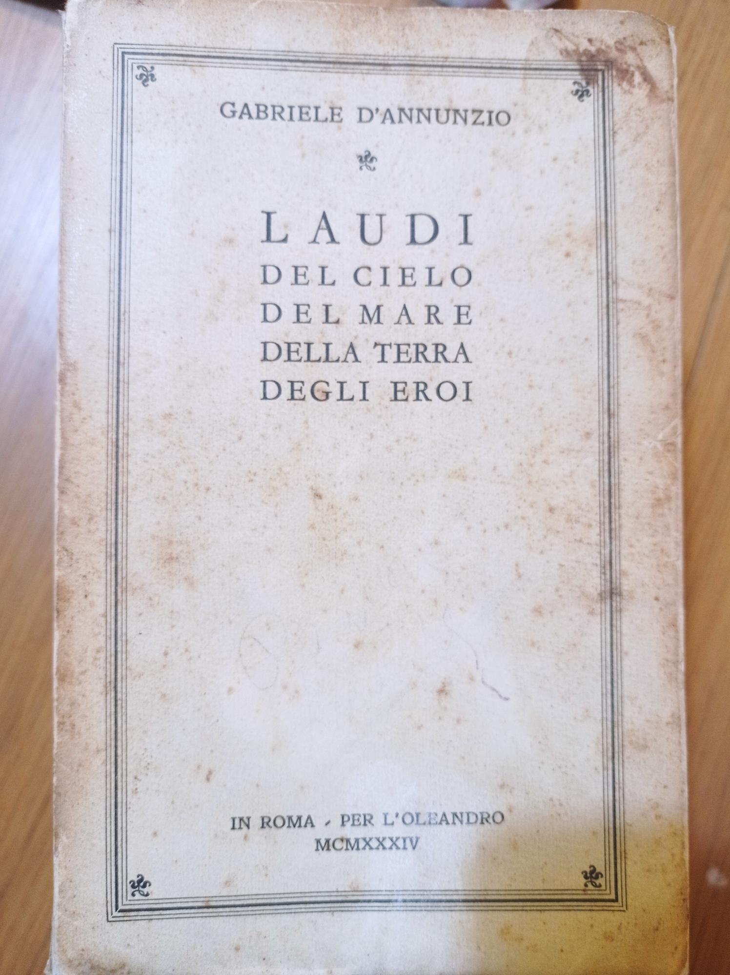 Laudi del cielo del mare della terra degli eroi