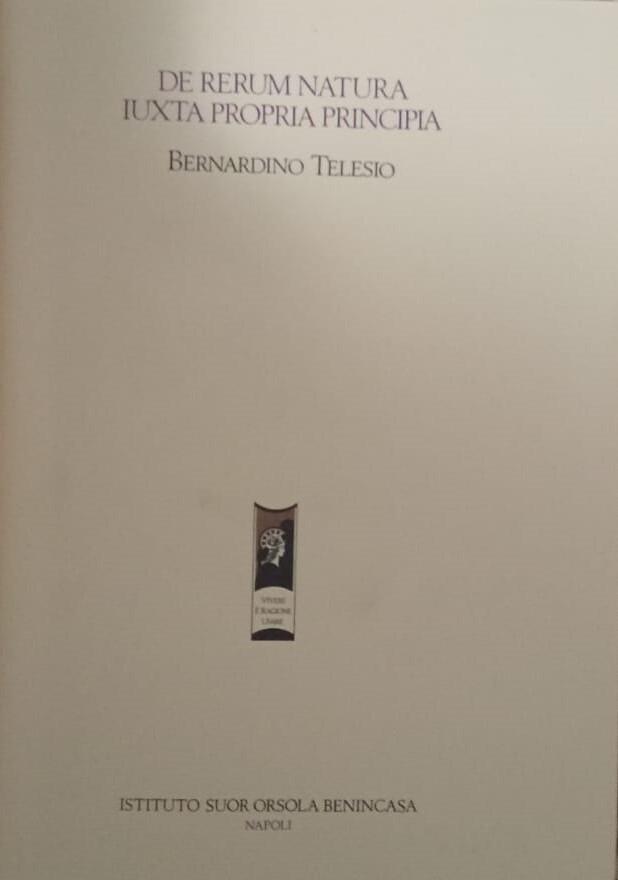 De rerum natura iuxta propria principia