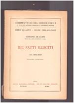 Dei fatti illeciti. Libro Quarto. Art. 2043-2059