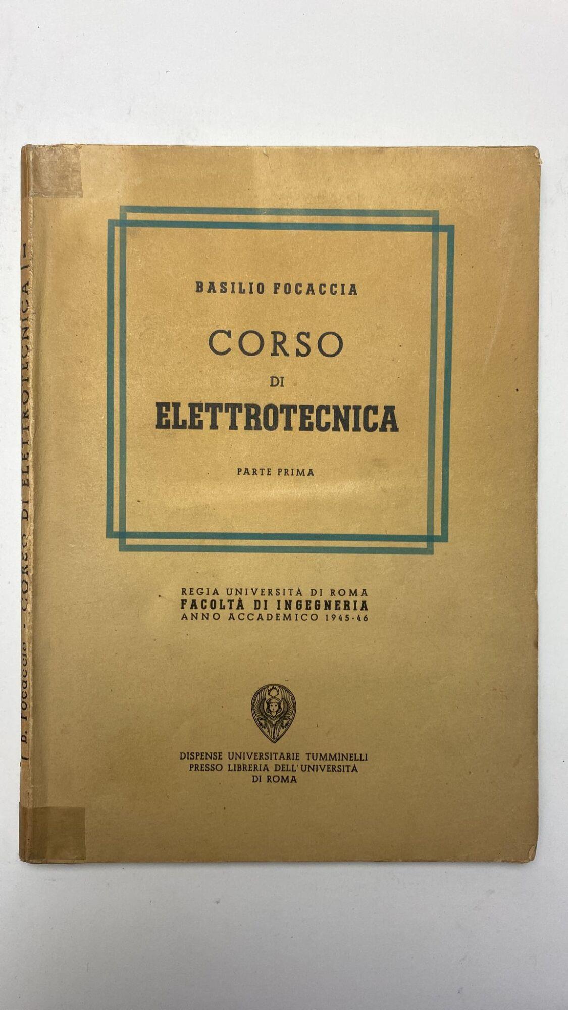 Corso di elettrotecnica (3 volumi)