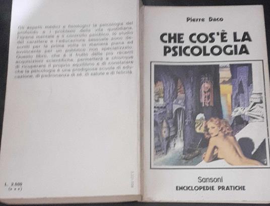 Che cos'è la psicologia - Pierre Daco - copertina
