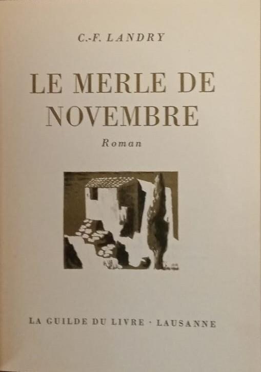 Le Merle de novembre - copertina