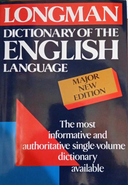 Longman Dictionary of the English Language - copertina