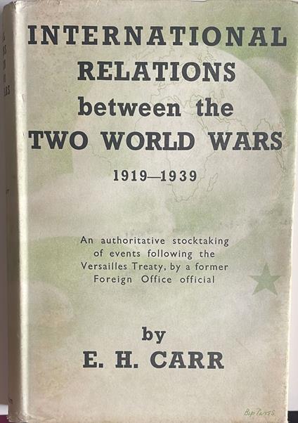 International relations between the two world wars 1919-1939 - copertina