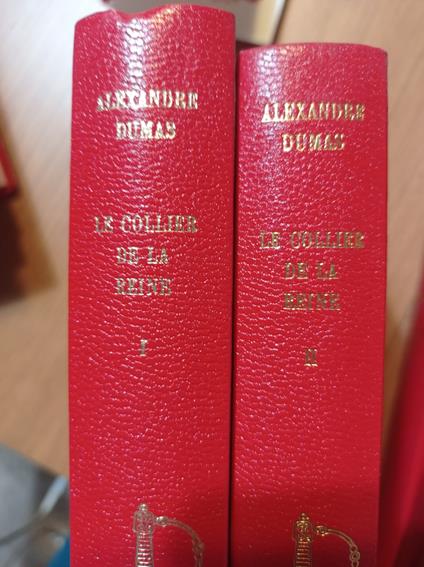 Le collier de la reine (2 volumi) - Alexandre Dumas - copertina