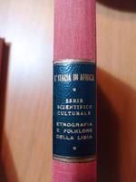 L' Italia in Africa studi italiani di etnografia e di folklore della Libia