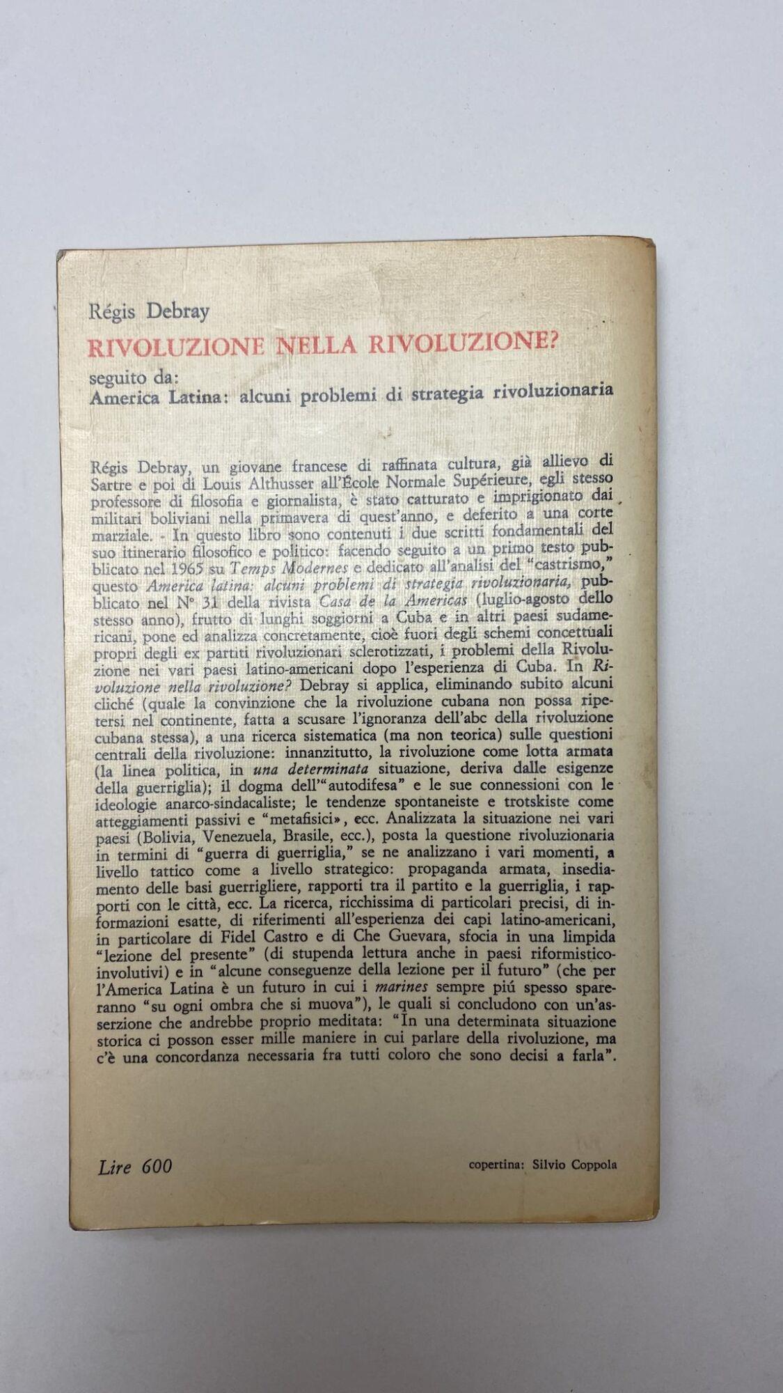 Rivoluzione nella rivoluzione?. America Latina: alcuni problemi di strategia rivoluzionaria