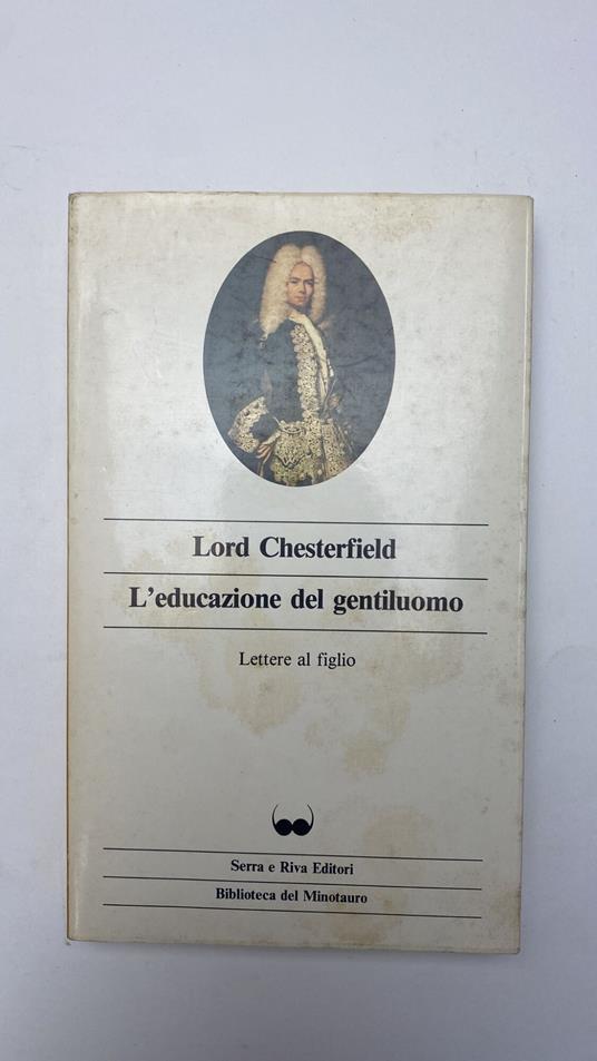 L' educazione del gentiluomo. Lettere al figlio - copertina
